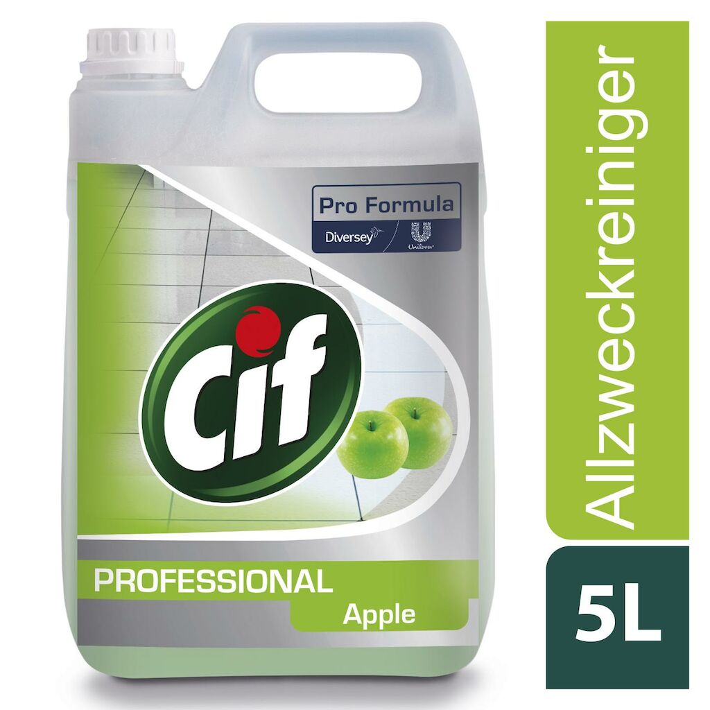 Cif Professional Allzweckreiniger Apfel 2x5L - Allzweck- und Bodenreiniger